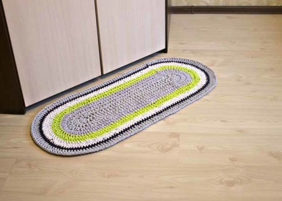 Crochet rug for the kitchen - 47