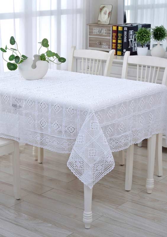 Crochet tablecloth - 06