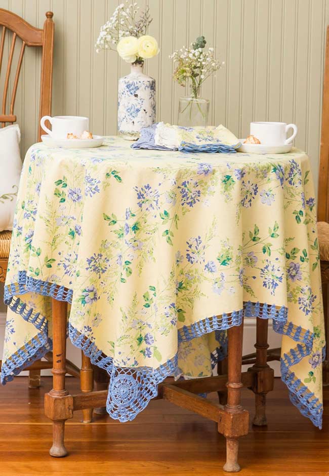 Crochet tablecloth - 15