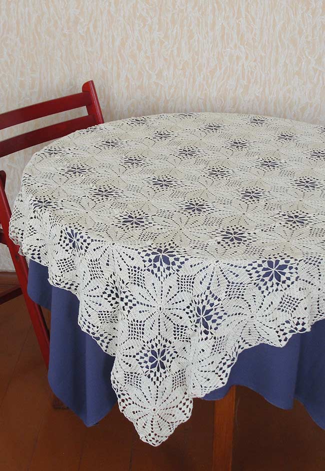 Crochet tablecloth - 18