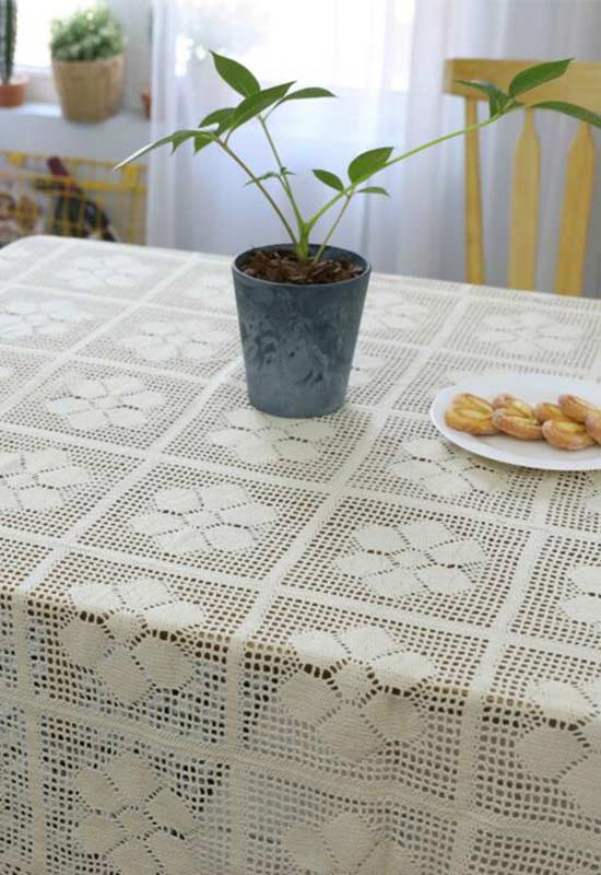 Crochet tablecloth - 29