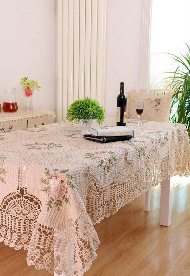Crochet tablecloth - 34