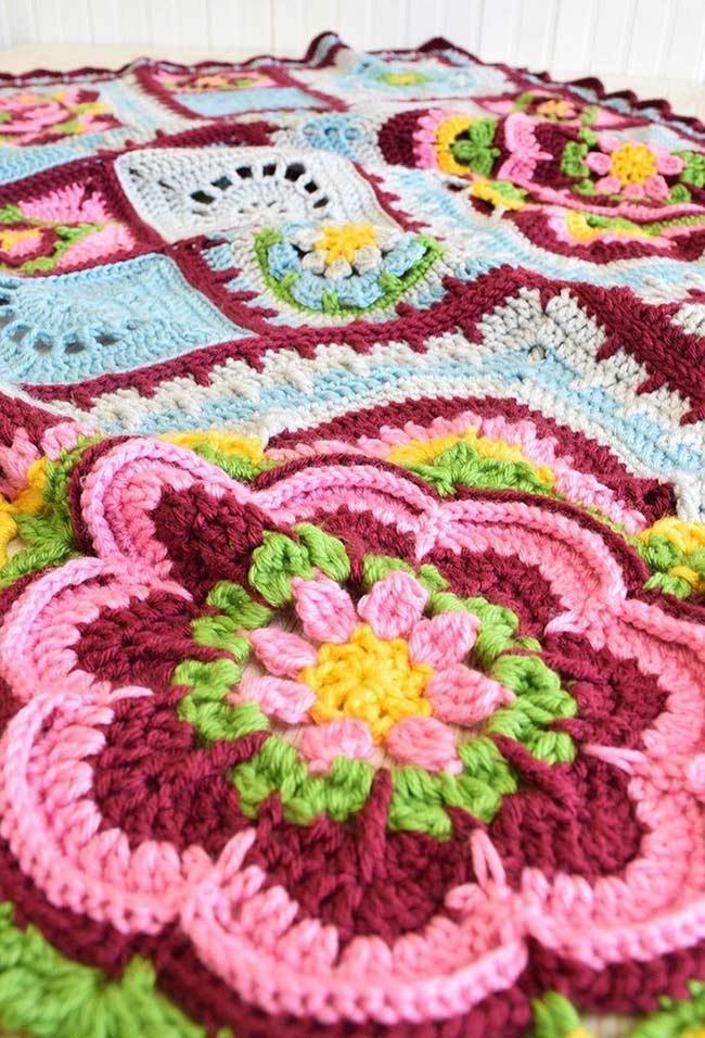 Crochet tablecloth - 41