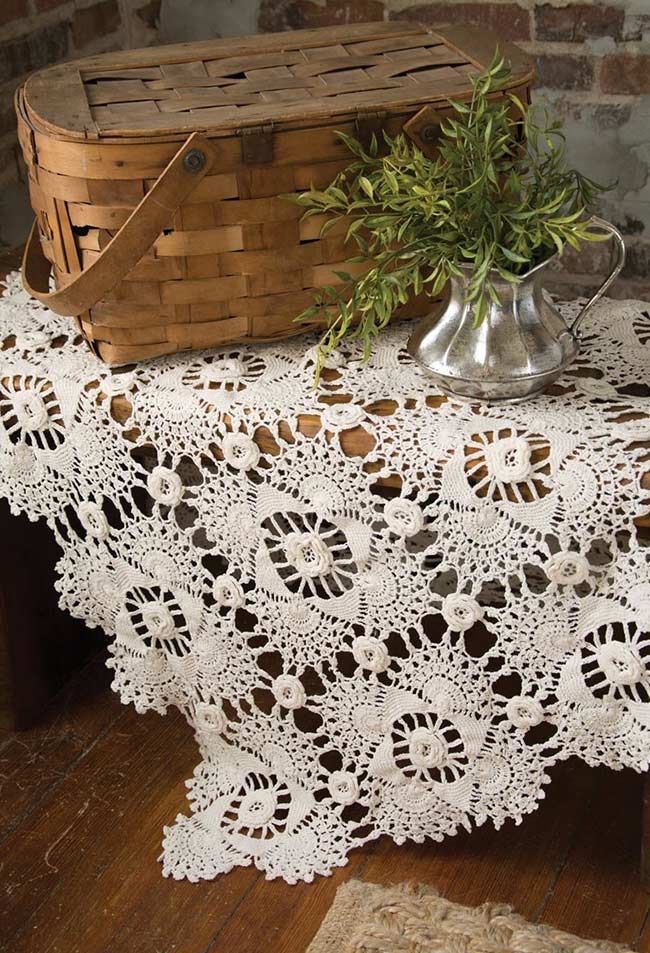 Crochet tablecloth - 48