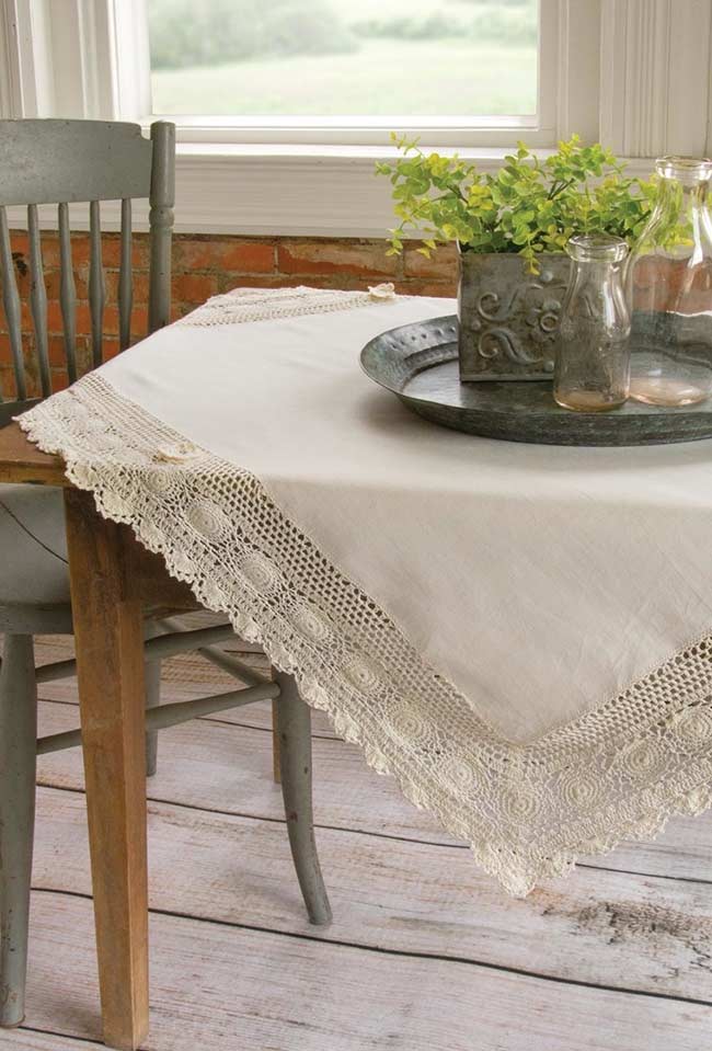 Crochet tablecloth - 50