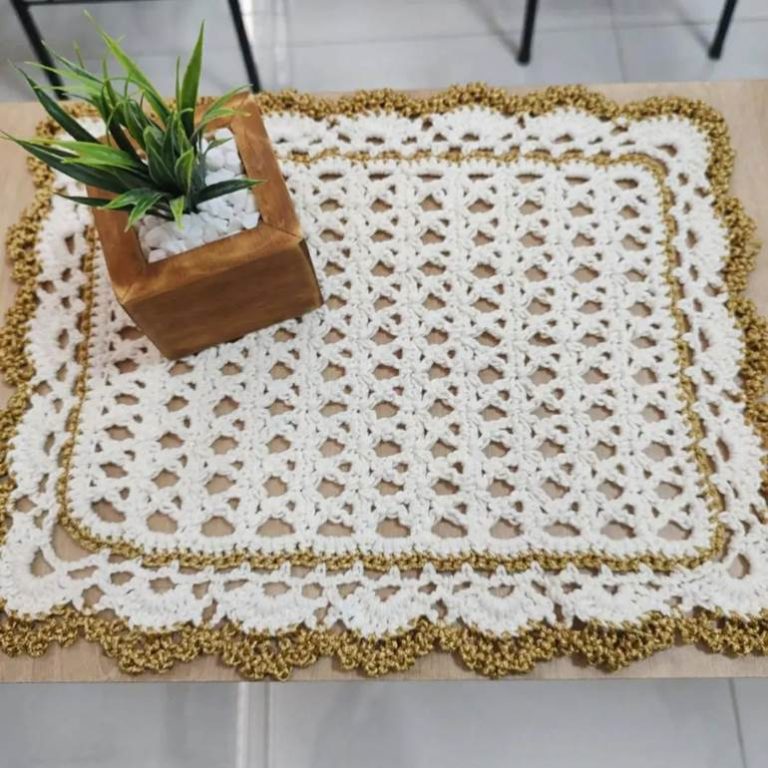 Rectangular crochet - 25