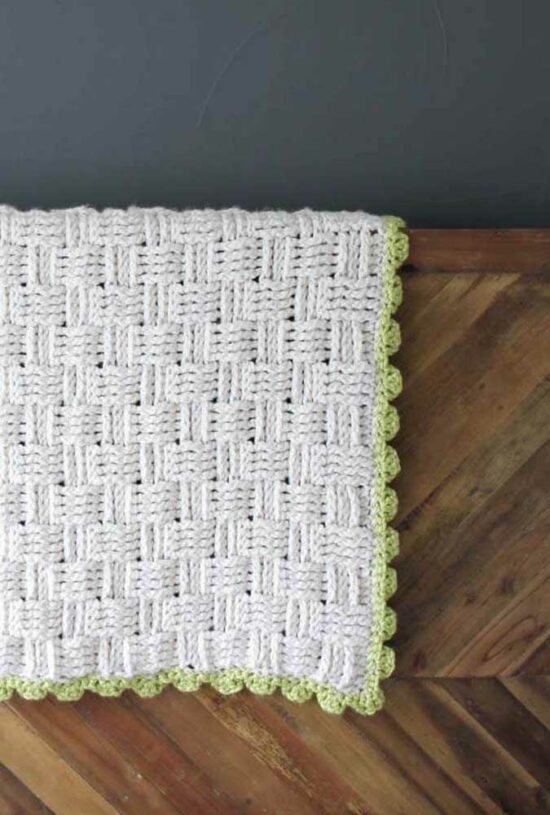 Simple crochet rug - 66
