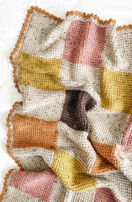 Simple crochet rug - 85
