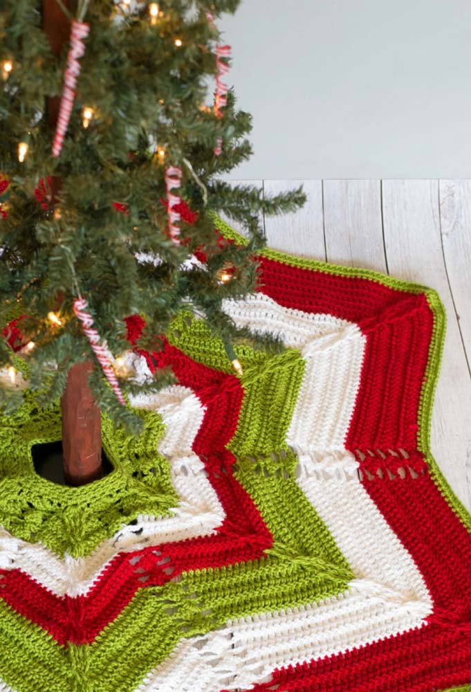 Star crochet rug - 43