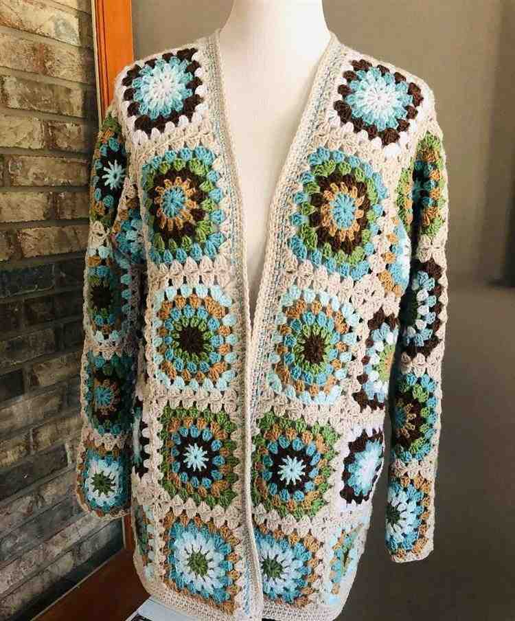 60 Crochet Cardigan Models- 02