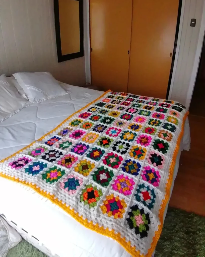 70 crochet footboard - 15