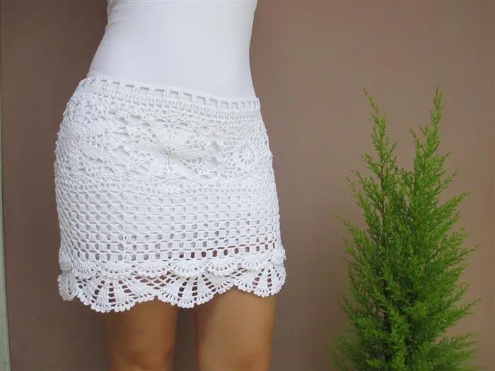 Crochet skirt - 06