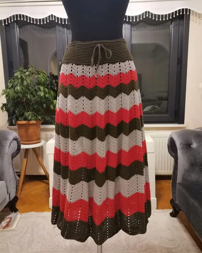 Crochet skirt - 13