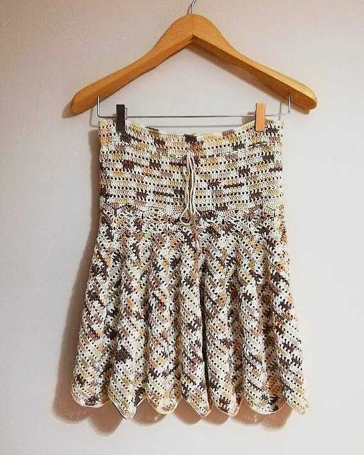 Crochet skirt - 25