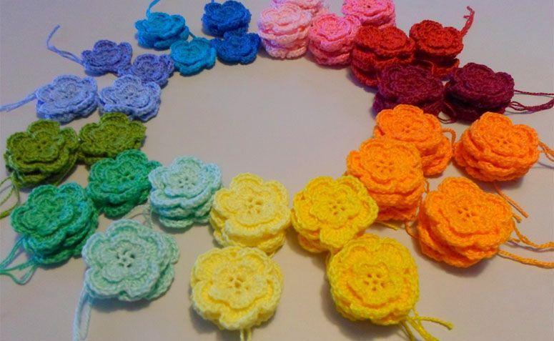 crochet flowers - 18