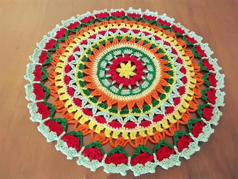 crochet tablecloth - 04