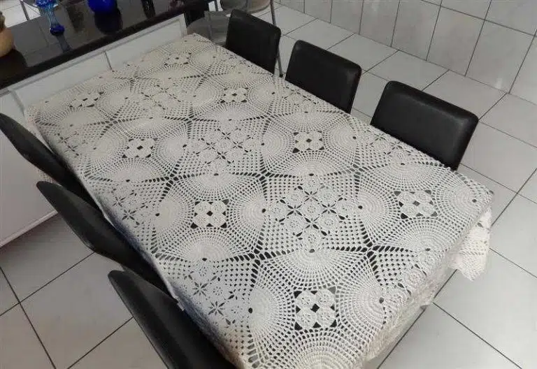 crochet tablecloth - 09