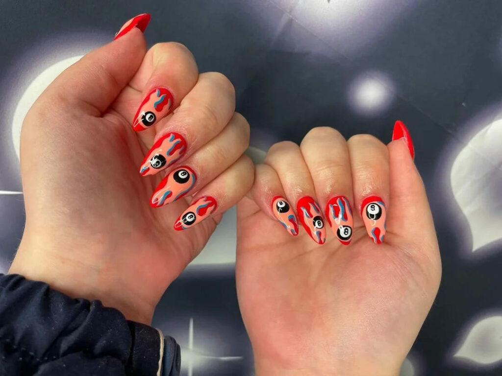 fire nails for powerful nail art-045