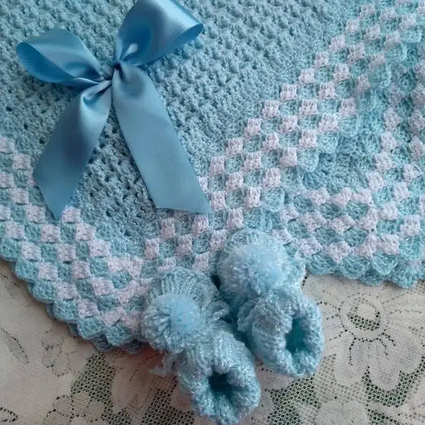 Baby crochet blanket - 08