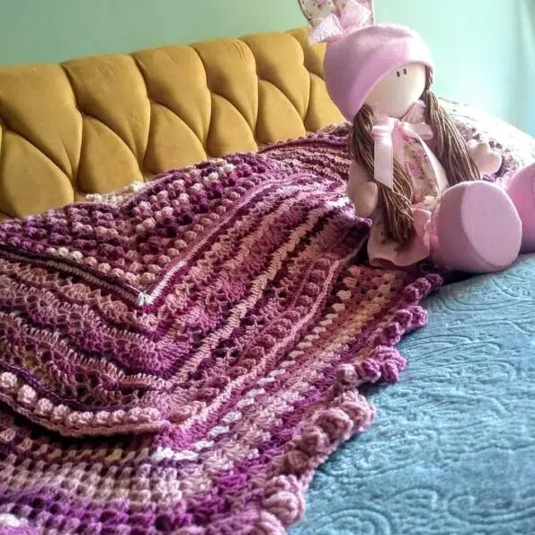 Baby crochet blanket - 13