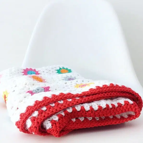 Baby crochet blanket - 17