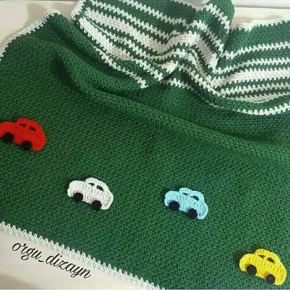 Baby crochet blanket - 24