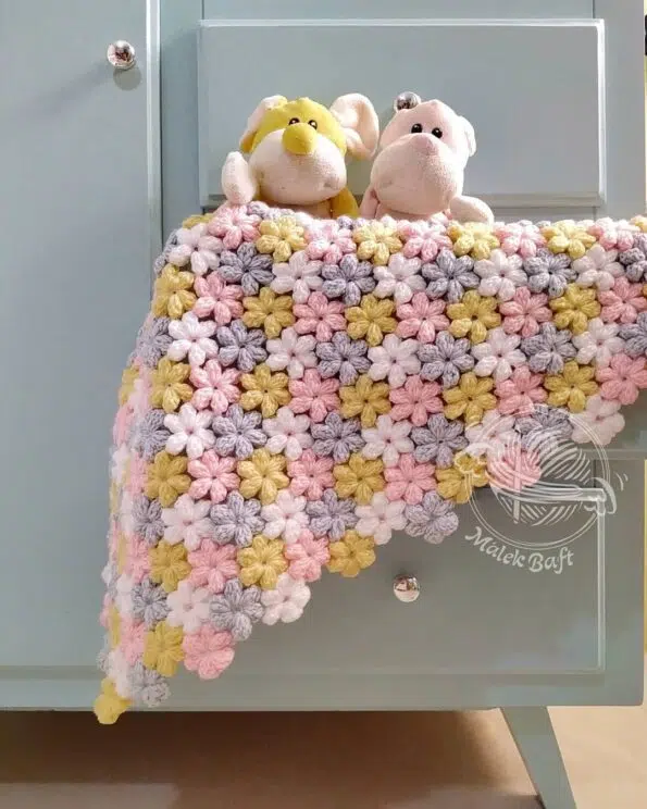 Baby crochet blanket - 36