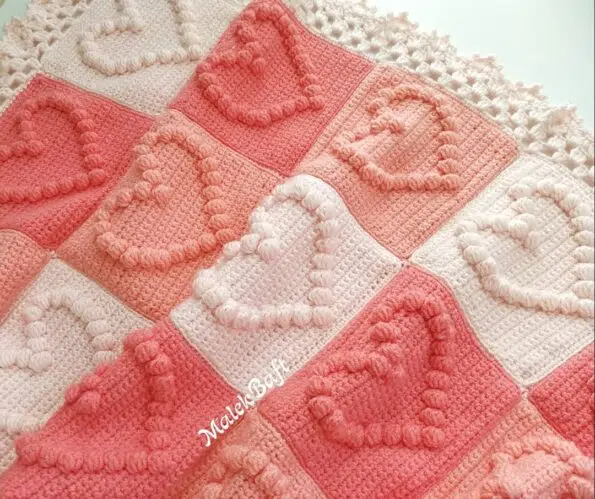 Baby crochet blanket - 43