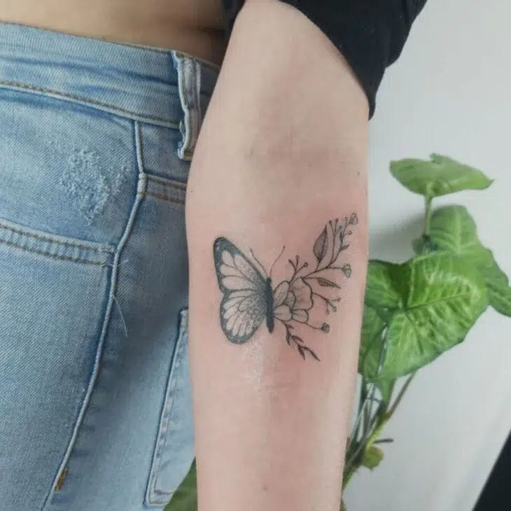 Butterfly tattoo - 01
