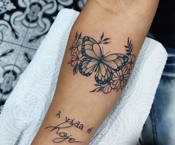 Butterfly tattoo - 24