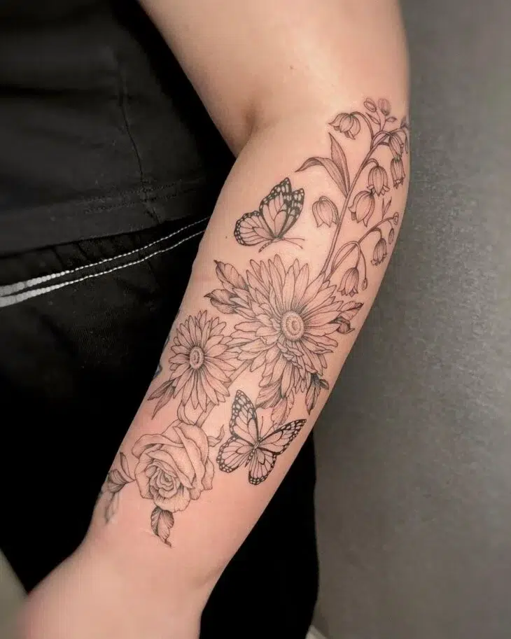 Butterfly tattoo - 25