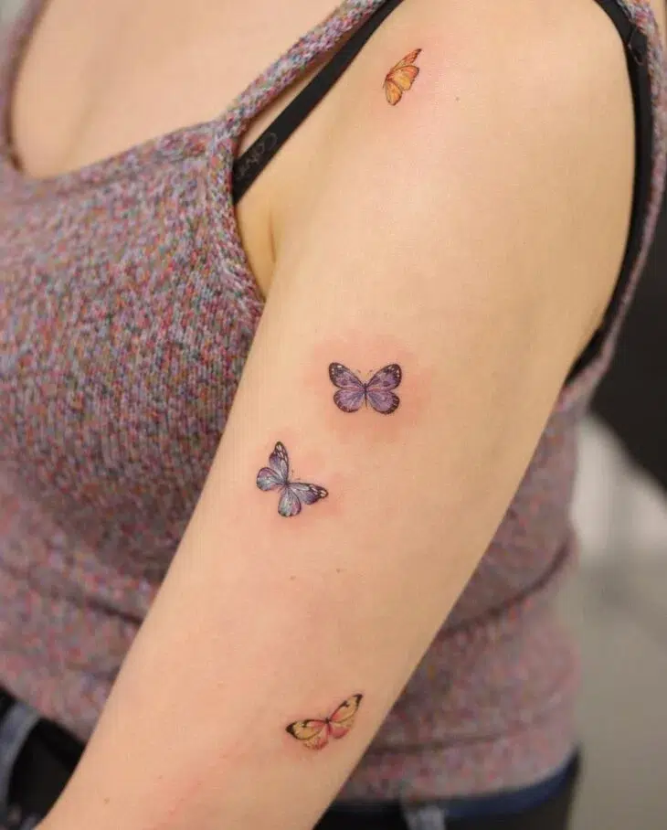 Butterfly tattoo - 27
