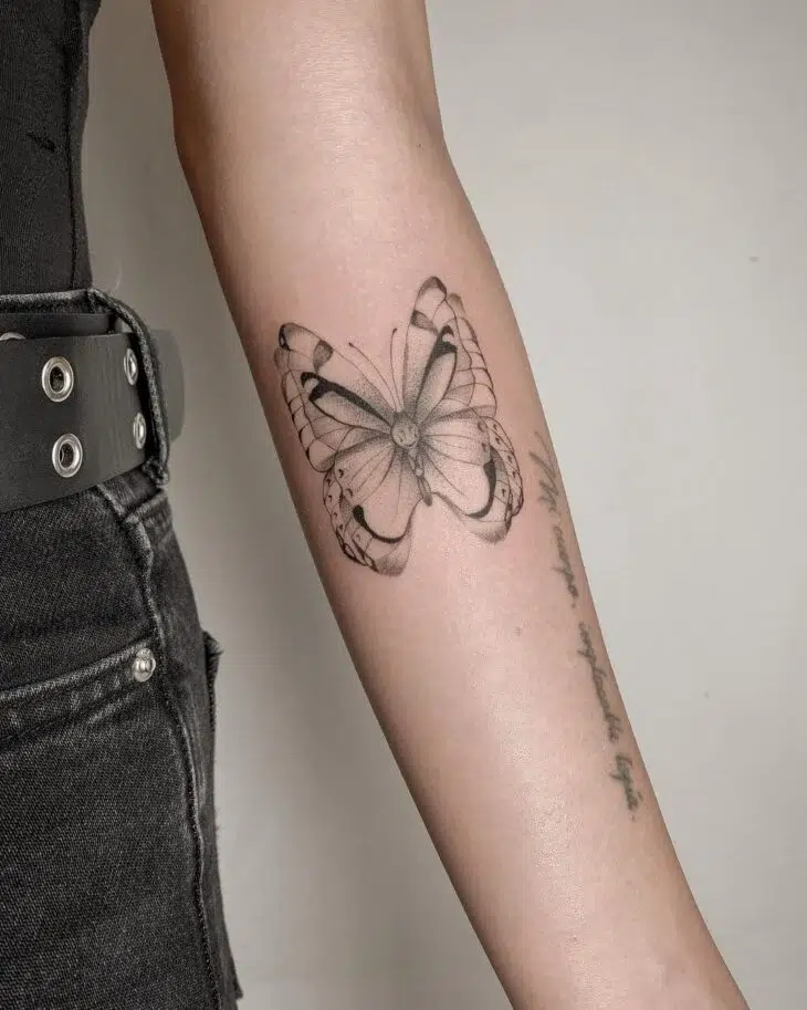 Butterfly tattoo - 28