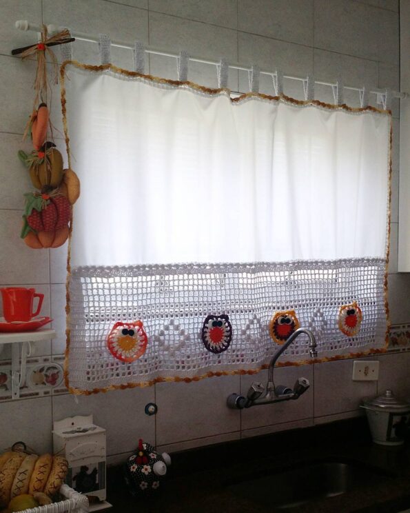 Crochet curtain - 09