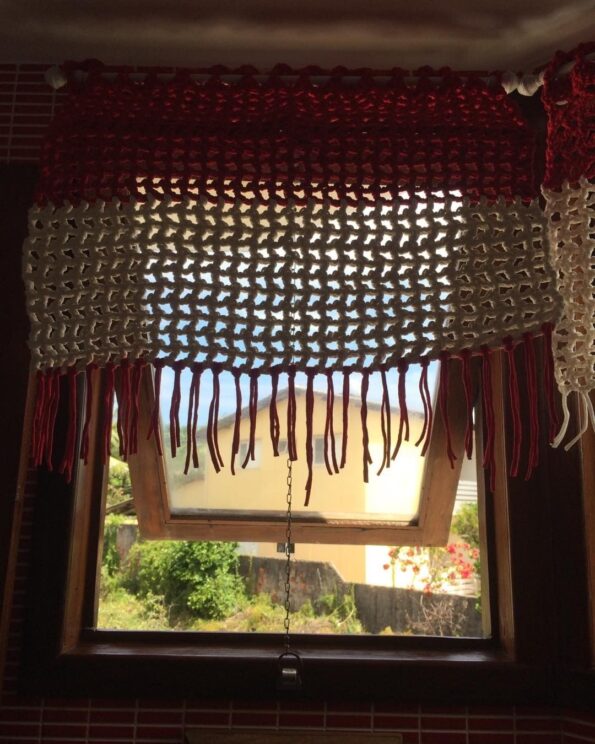 Crochet curtain - 40