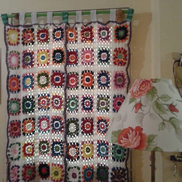 Crochet curtain - 43