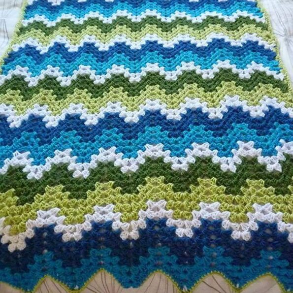 Crochet quilt - 08