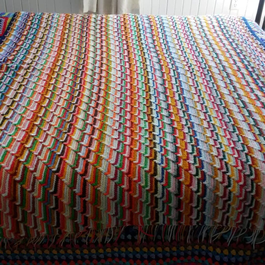 Crochet quilt - 19