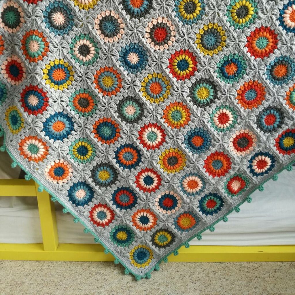 Crochet quilt - 27