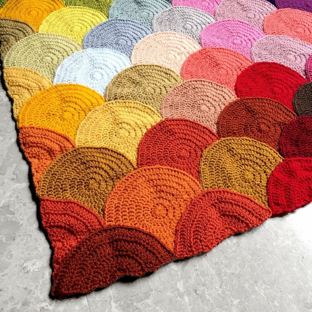 Crochet quilt - 32