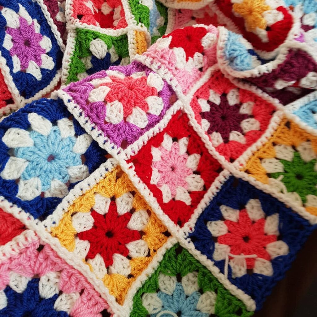 Crochet quilt - 33
