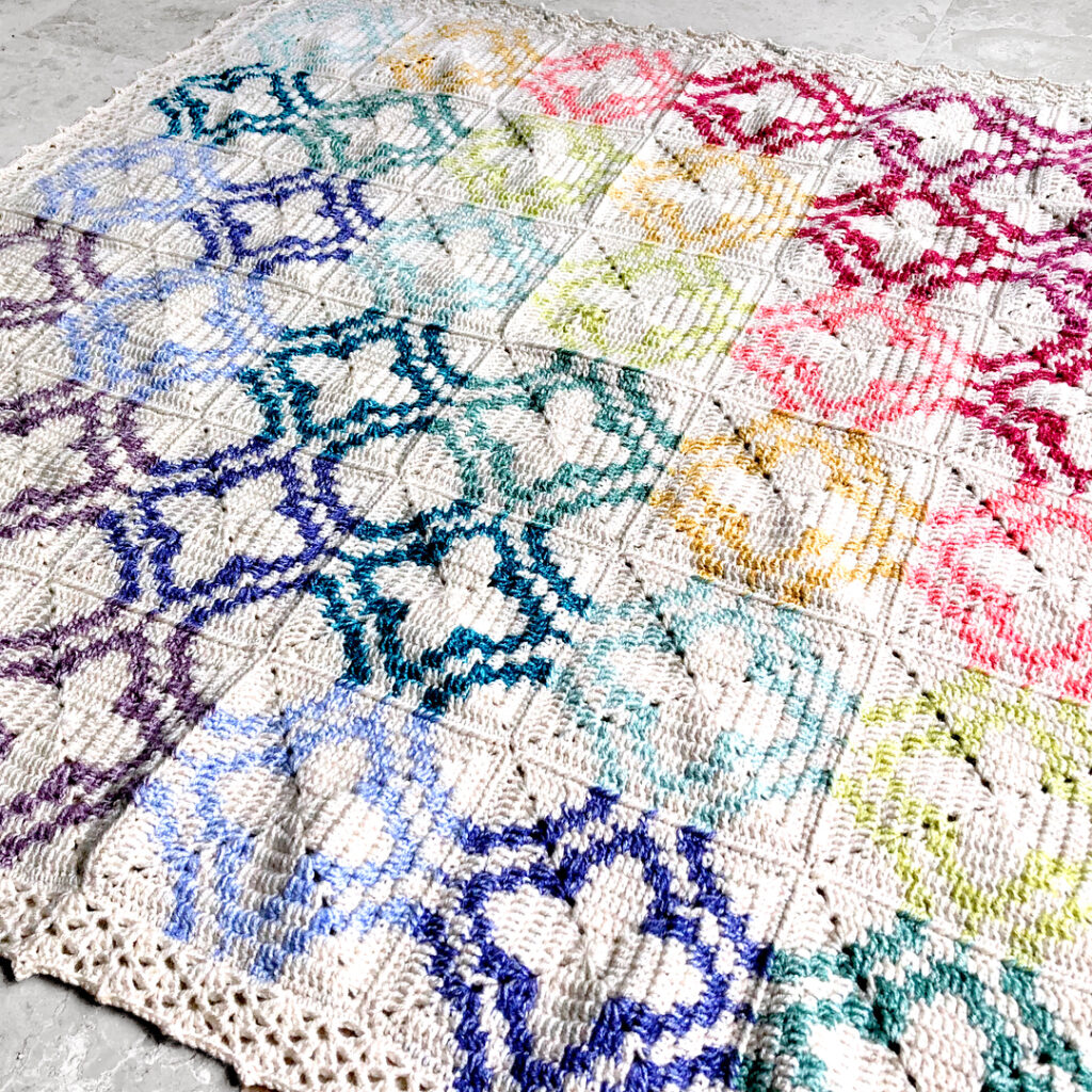Crochet quilt - 34