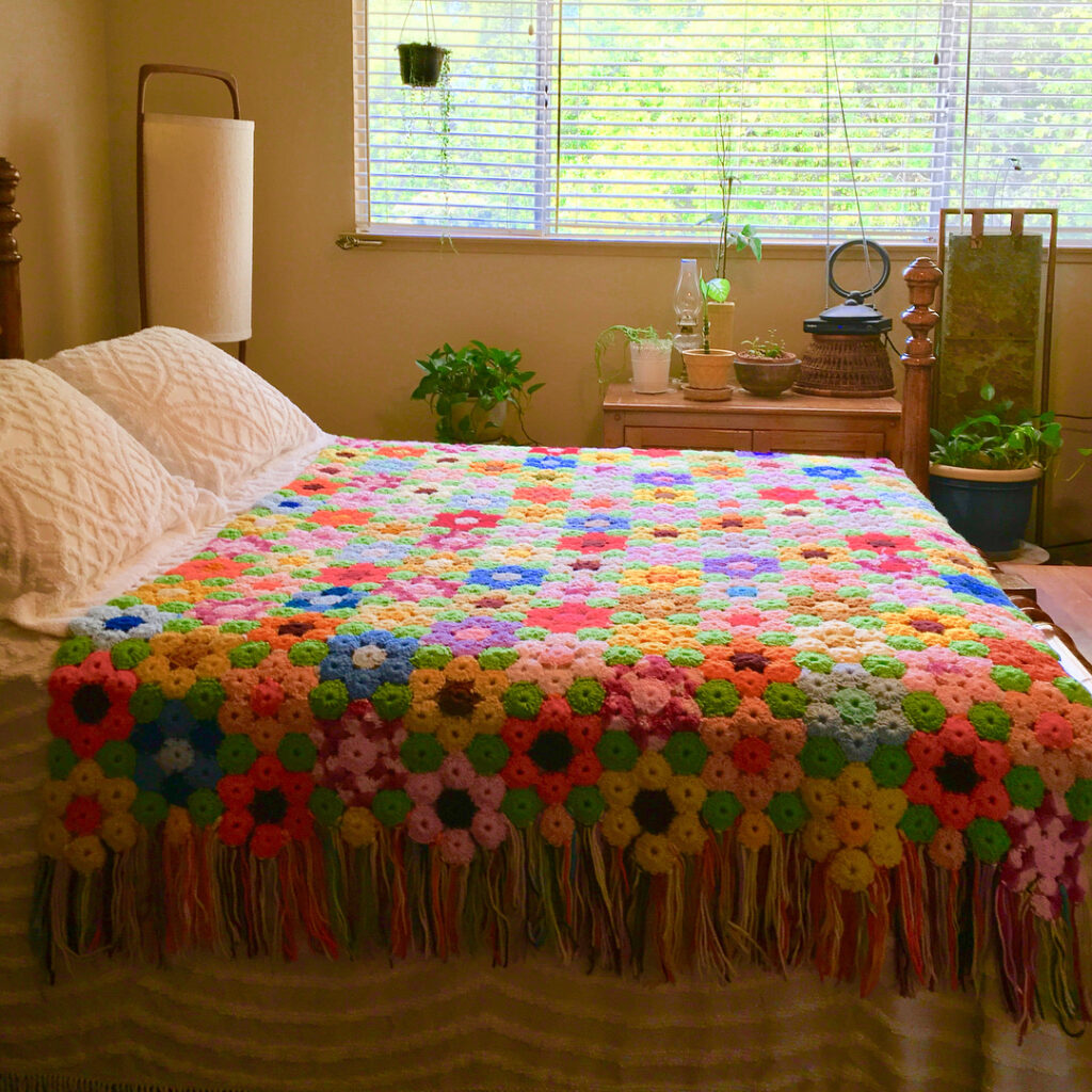 Crochet quilt - 52