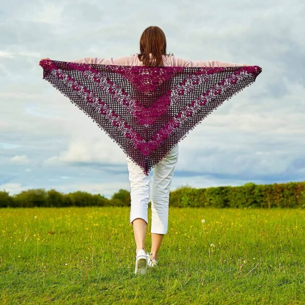 Crochet shawl - 08