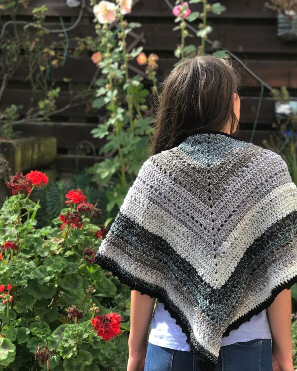 Crochet shawl - 12