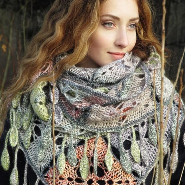 Crochet shawl - 18