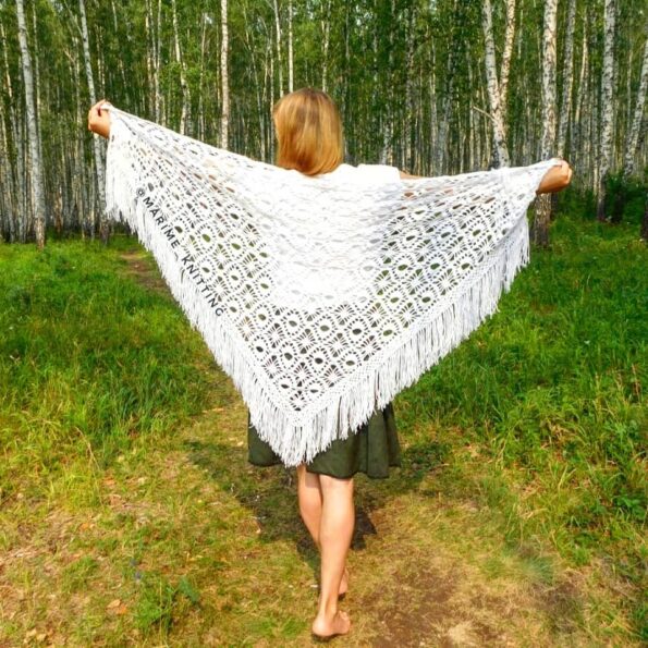 Crochet shawl - 60