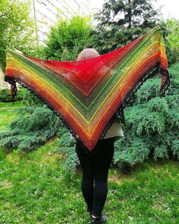 Crochet shawl - 61