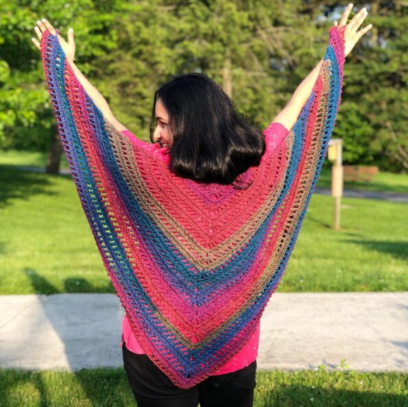Crochet shawl - 64