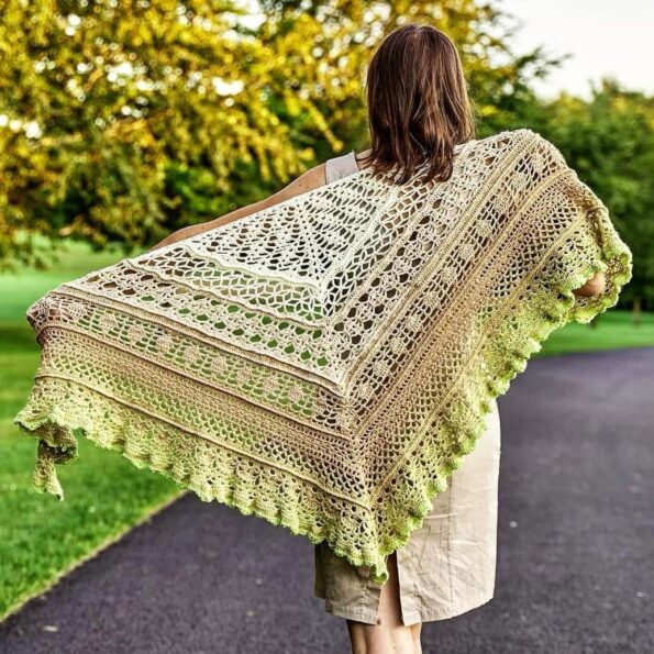 Crochet shawl - 68